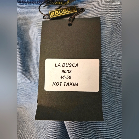 La Busca Rhinestone Jean Jacket - Picture 4 of 5